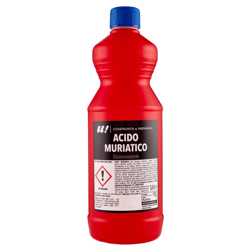 Acido Muriatico U! Confronta e Risparmia